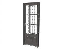 Porta de Abrir grade Elo com Postigo